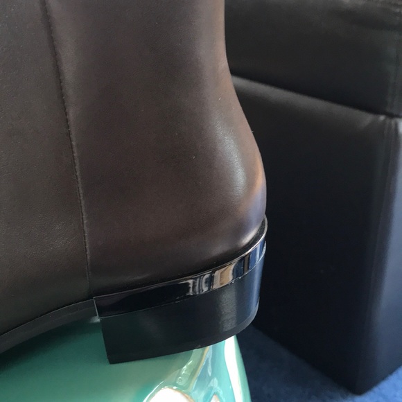 Brand New, Never Worn Coach Brown Leather Booties! - Picture 4 of 8